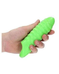 Ouch! Glow Gaine De Pénis Phosphorescente Swirl Thick Glow 12 X 4cm -Sextoys boutique gaine de penis phosphorescente swirl thick glow 12 x 4cm 3