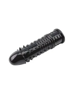 SUPERME! Gaine De Pénis Swirls 16 X 4cm Noire -Sextoys boutique gaine de penis swirls 16 x 4cm noire 2