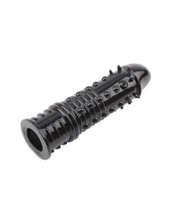 SUPERME! Gaine De Pénis Swirls 16 X 4cm Noire -Sextoys boutique gaine de penis swirls 16 x 4cm noire 3