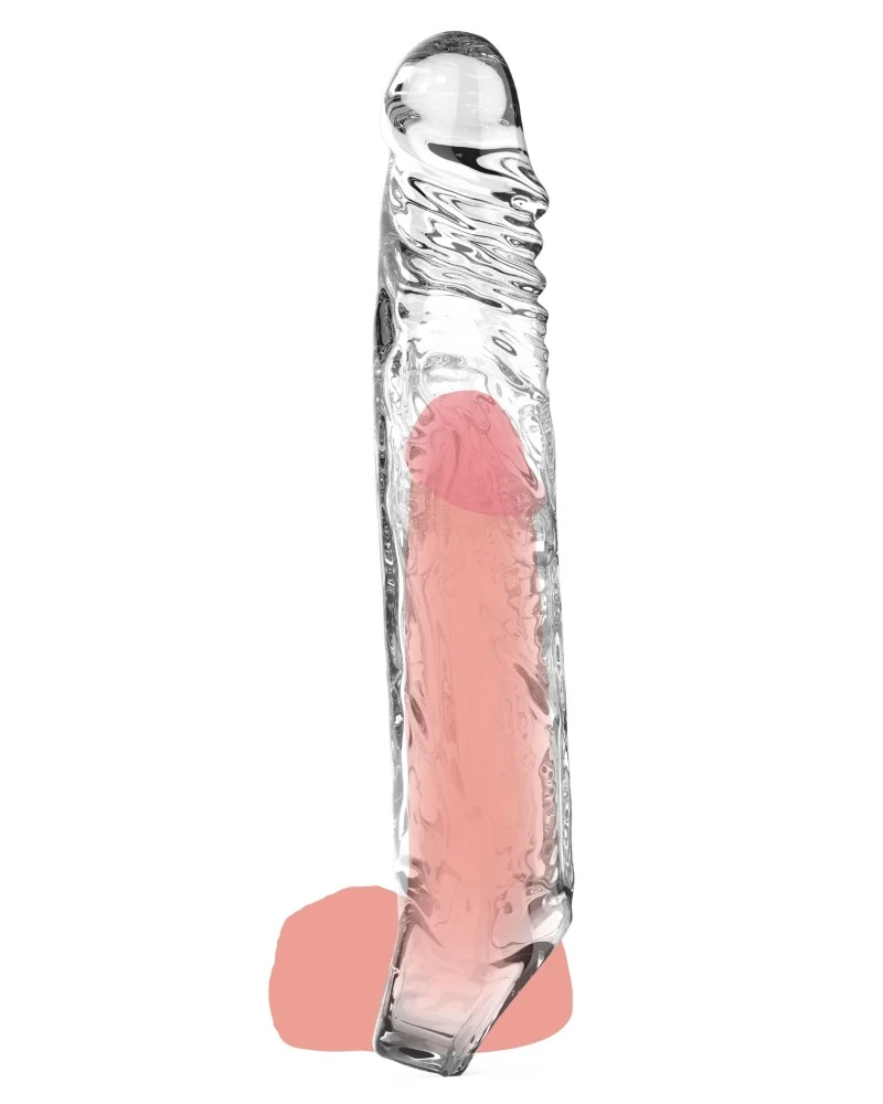 Gaine De Pénis Transparente Get Real XL 20 X 4cm 3 Gaine De Pénis Transparente Get Real XL 20 X 4cm – Image 3