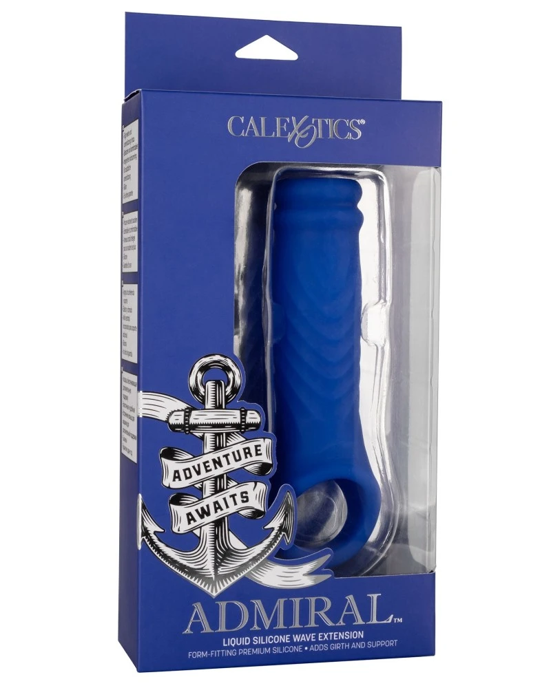 Gaine De Pénis Wave Extension Admiral 10.5 X 4cm 2 Gaine De Pénis Wave Extension Admiral 10.5 X 4cm – Image 2