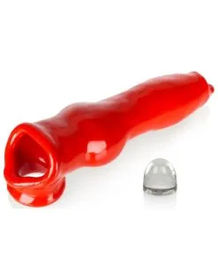 Oxballs Gaine De Sexe Fido Cock Sheath 20 X 6cm Rouge -Sextoys boutique gaine de sexe fido cock sheath 20 x 6cm rouge 2
