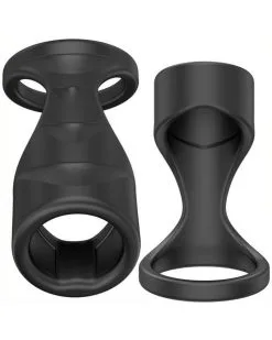 Generique Gaine Pour Pénis Souple Twins 8 X 4cm -Sextoys boutique gaine pour penis souple twins 8 x 4cm 4