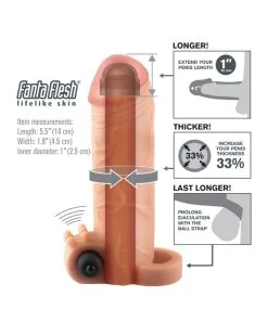 Fantasy X-tensions Gaine Pour Pénis X-Tensions 14 X 4.4cm -Sextoys boutique gaine pour penis x tensions 14 x 44cm 2