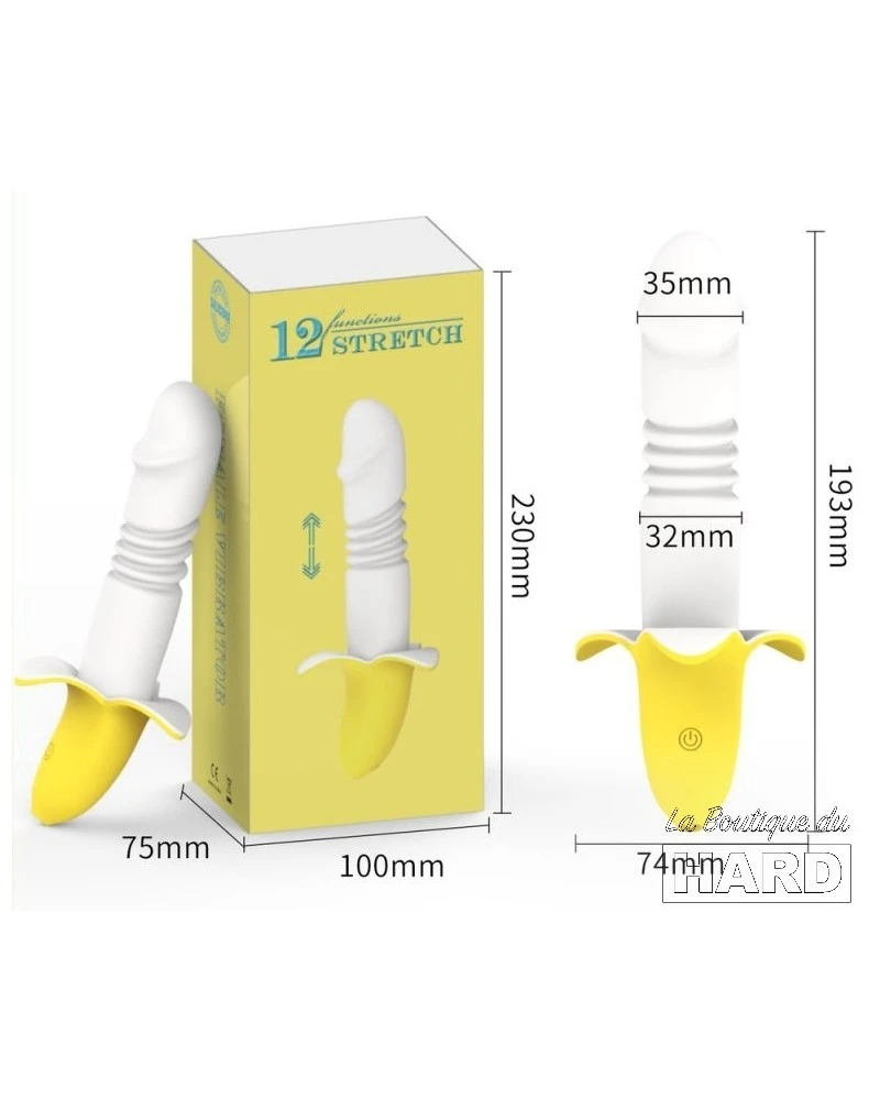 AnalTech Gode à Poussée Banana Thrust 13 X 3.3cm 7 AnalTech Gode à Poussée Banana Thrust 13 X 3.3cm – Image 7
