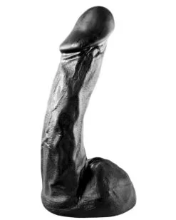 All Black Dildo Gode AB64 All Black 19 X 5 Cm