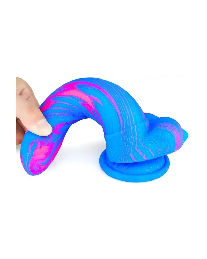 F*CK MY COLOR Gode Banadick 15 X 4cm Bleu-Rose 2 F*CK MY COLOR Gode Banadick 15 X 4cm Bleu-Rose – Image 2