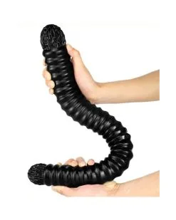 DoublePlayz Gode Big Tortos 55 X 5.5cm Noir