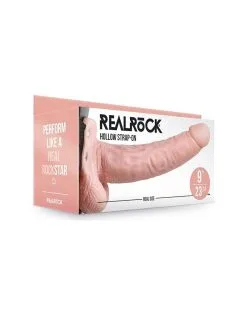 Real Rock Gode Ceinture Creux Hollow Strap On RealRock 23 X 4.5cm 8 Real Rock Gode Ceinture Creux Hollow Strap On RealRock 23 X 4.5cm -Sextoys boutique gode ceinture creux hollow strap on realrock 23 x 45cm 1