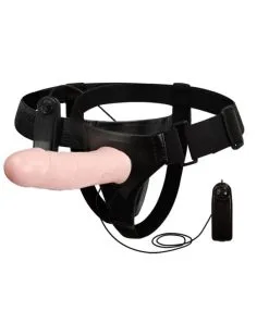 Baile Gode Ceinture Vibrant Strap-On Hollow 17 X 4.5 Cm