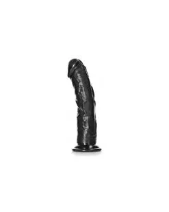 Real Rock Ultra Skin Gode Curved Dildo 18 X 4.2cm Noir