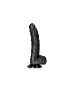 Real Rock Ultra Skin Gode Curved RealCock 17 X 4.3cm Noir