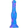 F*CK MY COLOR Gode Dog Long 26 X 6cm Bleu-Rose