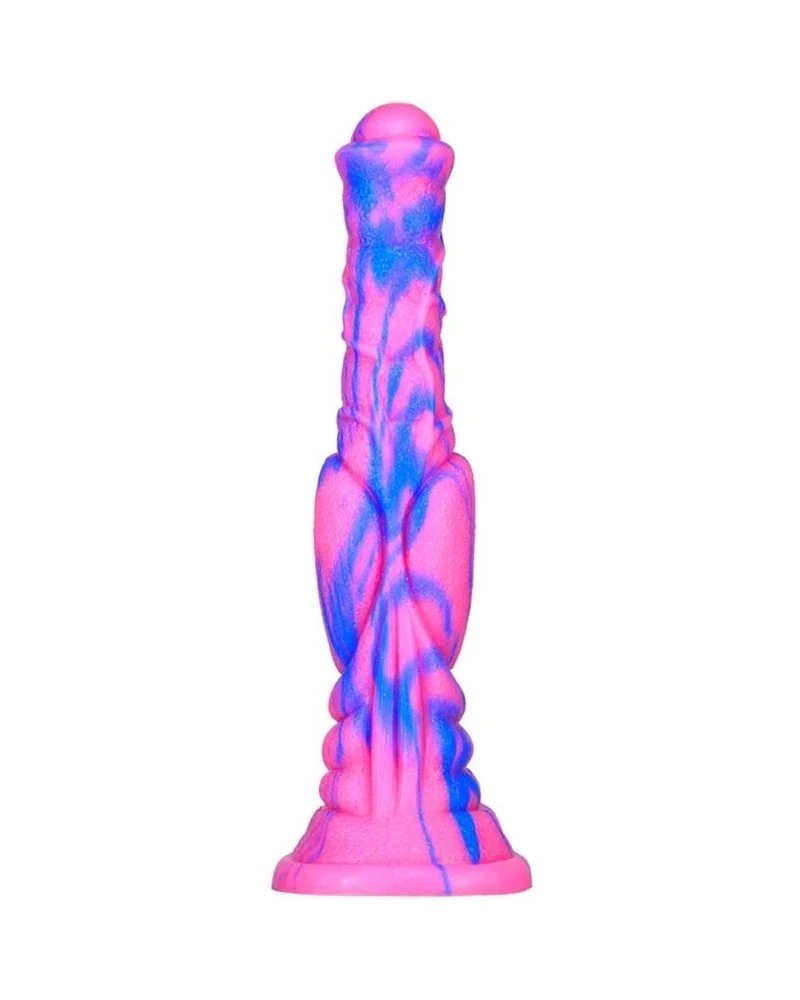 F*CK MY COLOR Gode Dog Long 26 X 6cm Rose-Bleu 1 F*CK MY COLOR Gode Dog Long 26 X 6cm Rose-Bleu