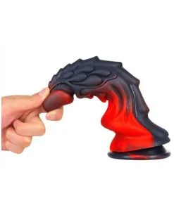 Monstered Gode Dragon Zomay 18 X 6cm Noir-Rouge 10 Monstered Gode Dragon Zomay 18 X 6cm Noir-Rouge -Sextoys boutique gode dragon zomay 18 x 6cm noir rouge 3
