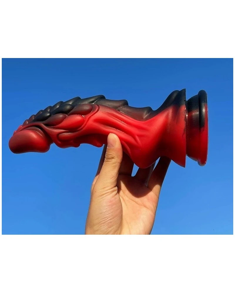 Monstered Gode Dragon Zomay 18 X 6cm Noir-Rouge 5 Monstered Gode Dragon Zomay 18 X 6cm Noir-Rouge – Image 5