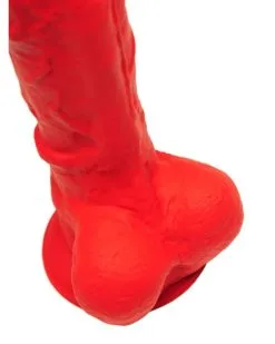 Stretch Real Gode En Silicone Stretch N°2 - 17 X 4.3cm Rouge -Sextoys boutique gode en silicone stretch n2 17 x 43cm rouge 3