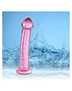 Love Toy Gode En Verre Gloria 15 X 4cm Rose -Sextoys boutique gode en verre gloria 15 x 4cm rose 3