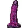 MetallicAnal Gode Fantasy Gentax 16 X 5cm Violet-Noir