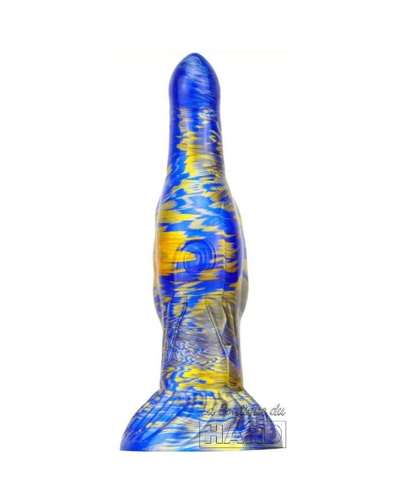 MetallicAnal Gode Fantasy Skurix 19 X 5.5cm Bleu-Doré 1 MetallicAnal Gode Fantasy Skurix 19 X 5.5cm Bleu-Doré