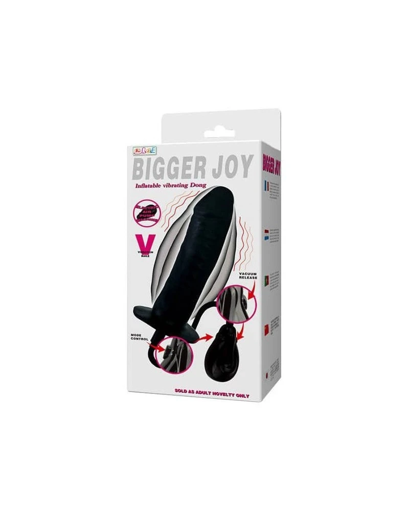 Generique Gode Gonflable Et Vibrant Joy 15 X 4.5cm 2 Generique Gode Gonflable Et Vibrant Joy 15 X 4.5cm – Image 2