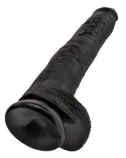 Gode King Cock 30 X 6cm Noir 10 Gode King Cock 30 X 6cm Noir -Sextoys boutique gode king cock 30 x 6cm noir 4