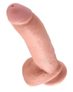 Gode King Cock With Balls 22 X 5.1 Cm Chair -Sextoys boutique gode king cock with balls 22 x 51 cm chair 2