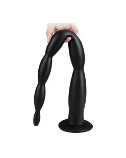 Darksil Gode Long Scale Beads M 40 X 4cm Noir 6 Darksil Gode Long Scale Beads M 40 X 4cm Noir -Sextoys boutique gode long scale beads m 40 x 4cm noir 2