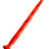 Gode Long Stretch Worm N°3 - 48 X 3.7cm Rouge
