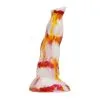 F*CK MY COLOR Gode Lupkal 19 X 5.5cm Blanc-Orange