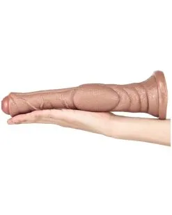 Animalorny Gode Monster Dog Long 26 X 6cm Marron Clair -Sextoys boutique gode monster dog long 26 x 6cm marron clair 1