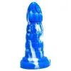 F*CK MY COLOR Gode Oblink 18 X 6cm Bleu-Blanc