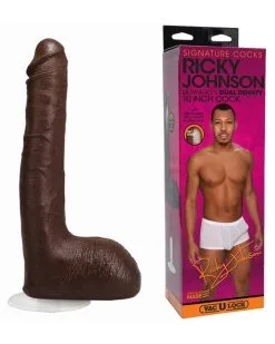 Signature Cocks Gode Réaliste Acteur Ricky Johnson 20 X 5cm