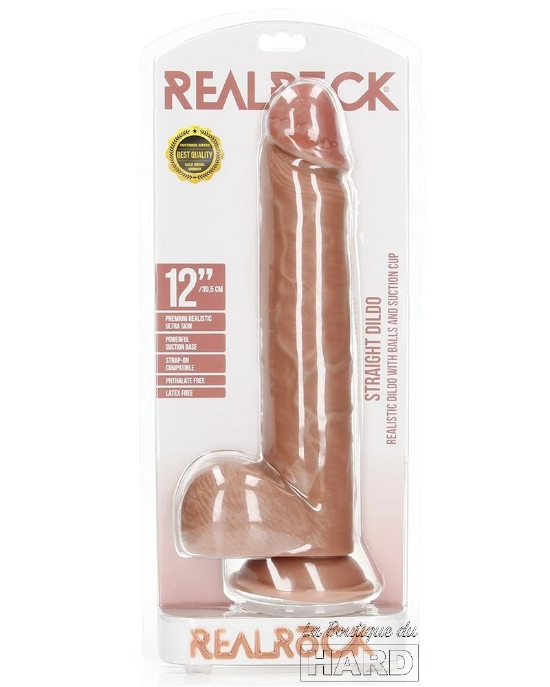 Real Rock Ultra Skin Gode Réaliste Big Straight RealRock 25 X 6cm Latino 2 Real Rock Ultra Skin Gode Réaliste Big Straight RealRock 25 X 6cm Latino – Image 2