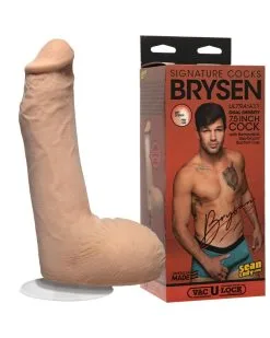 Signature Cocks Gode Réaliste Brysen 15 X 4.5 Cm