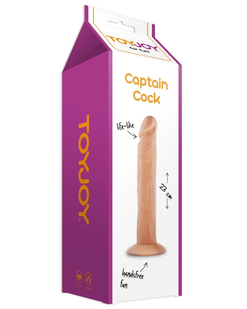 Classics Gode Réaliste Captain Cock 22 X 4.5 Cm 2 Classics Gode Réaliste Captain Cock 22 X 4.5 Cm – Image 2