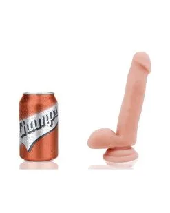 Gode Réaliste Cocky Champs 14 X 4cm