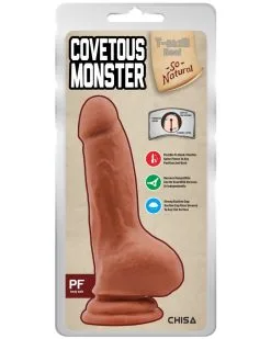 T-Skin Real Gode Réaliste Covetous Monster 12 X 3.8cm Latino -Sextoys boutique gode realiste covetous monster 12 x 38cm latino 1