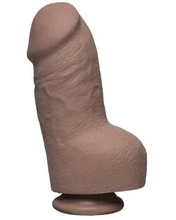 The D Gode Réaliste Fat D UltraSkyn 14 X 7 Cm Caramel