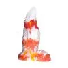 F*CK MY COLOR Gode Rhegax 16 X 6.5cm Blanc-Orange