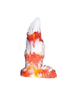 F*CK MY COLOR Gode Rhegax 16 X 6.5cm Blanc-Orange