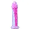 F*CK MY COLOR Gode Silicone Meryl 18 X 5cm Blanc-Rose