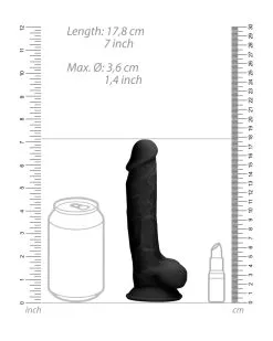 Real Rock Gode Silicone Realrock 14 X 3.5 Cm -Sextoys boutique gode silicone realrock 14 x 35 cm 5