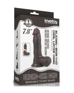 SlidingSkin Gode Sliding Skin 15 X 4.5cm Marron 19 SlidingSkin Gode Sliding Skin 15 X 4.5cm Marron -Sextoys boutique gode sliding skin 15 x 45cm marron 1
