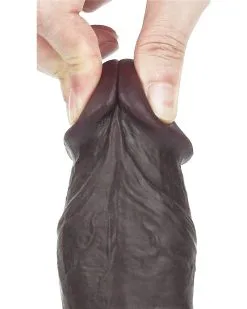 SlidingSkin Gode Sliding Skin 15 X 4.5cm Marron 33 SlidingSkin Gode Sliding Skin 15 X 4.5cm Marron -Sextoys boutique gode sliding skin 15 x 45cm marron 15