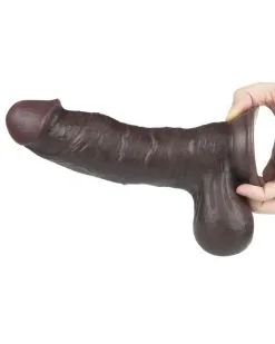 SlidingSkin Gode Sliding Skin 15 X 4.5cm Marron 27 SlidingSkin Gode Sliding Skin 15 X 4.5cm Marron -Sextoys boutique gode sliding skin 15 x 45cm marron 9