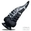 ToppedMonster Gode Tentacule Sealik 20 X 8cm Noir-Blanc