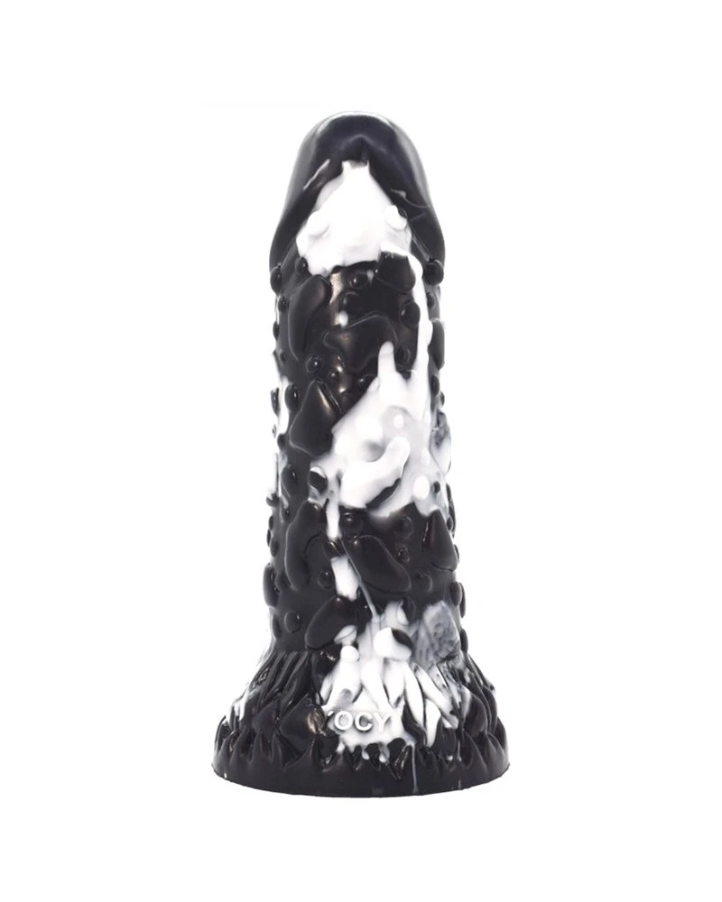 F*CK MY COLOR Gode Toadyk 17 X 6cm Noir-Blanc 1 F*CK MY COLOR Gode Toadyk 17 X 6cm Noir-Blanc