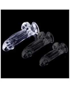 ClearlyHorny Gode Transparent Kolk L 16 X 5.5cm 6 ClearlyHorny Gode Transparent Kolk L 16 X 5.5cm -Sextoys boutique gode transparent kolk l 16 x 55cm 1