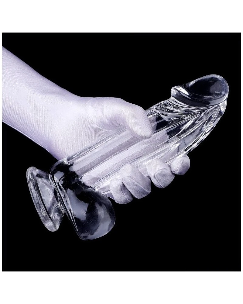 ClearlyHorny Gode Transparent Kolk L 16 X 5.5cm 4 ClearlyHorny Gode Transparent Kolk L 16 X 5.5cm – Image 4